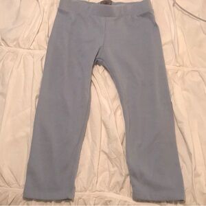 UGG Light Blue Furry Lined Capri Sweatpants